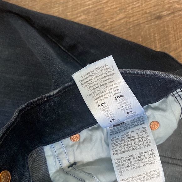 MOTHER THE RASCAL ANKLE SNIPPET IN A TRIP DOWN MEMORY LANE SUPER STRETCH DENIM - Picture 12 of 16